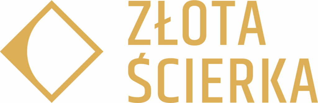 logo złota ścierka