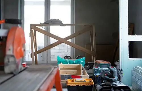 Zdjęcie wnętrza po budowie