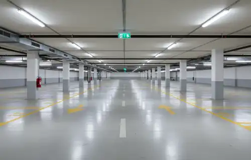 złota skierka podziemny garaż usługa sprzątania